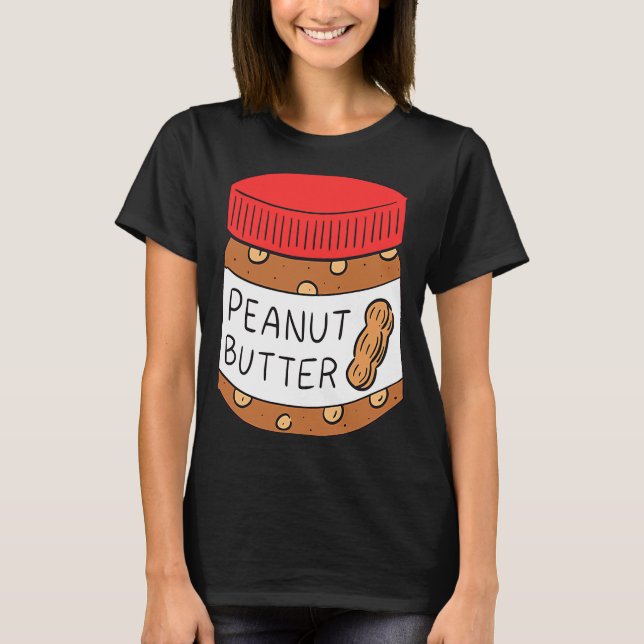 Peanut Butter Group Halloween Costume T-Shirt (Front)