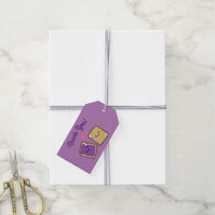 Peanut Butter Jelly Birthday Party PBJ Thank You Gift Tags