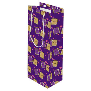 Peanut Butter Jelly Birthday Party PBJ Wine Gift Bag