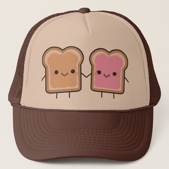 Peanut Butter + Jelly Hat (Front)