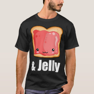 Peanut Butter & Jelly Kawaii PB&J Matching Hallowe T-Shirt