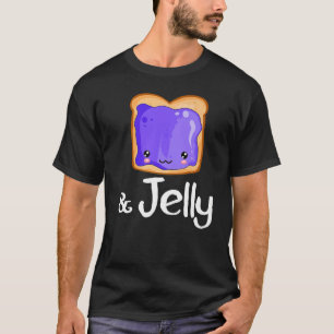 Peanut Butter & Jelly Matching Couple Outfits T-Shirt
