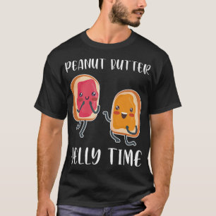 Peanut Butter Jelly Time Bff Love Match Perfect149 T-Shirt