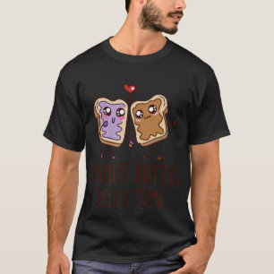Peanut Butter Jelly Time Bff Love Match Perfect152 T-Shirt