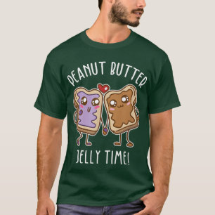 Peanut Butter Jelly Time BFF Love Match Perfect T- T-Shirt