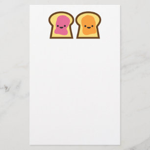 Peanut Butter Jelly Time! Stationery