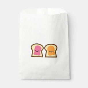 Peanut Butter & Jelly Toast Friends Favour Bag