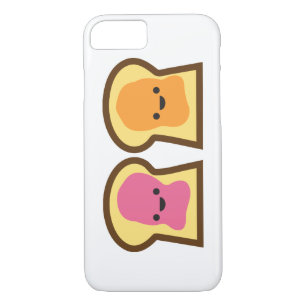 Peanut Butter & Jelly Toast Friends iPhone 7 Case