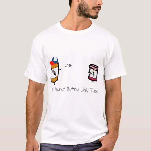 Peanut Butter Jelly With a Baseball Bat T-Shirt (Front)