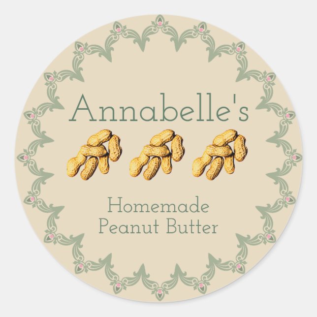 Peanut Butter Label (Front)