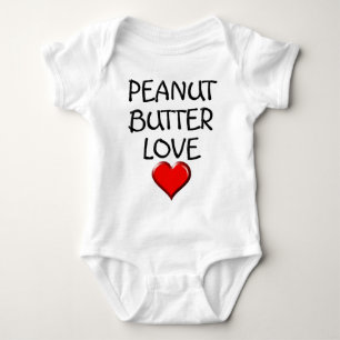 Peanut Butter Love Baby Bodysuit