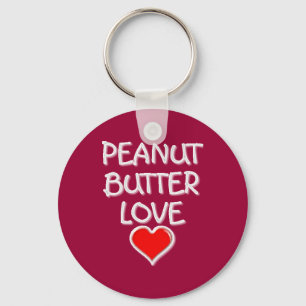 Peanut Butter Love Key Ring