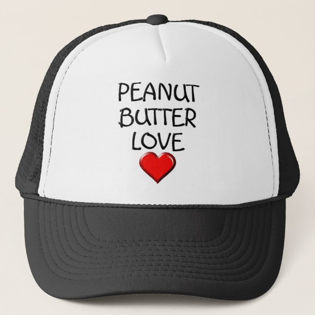 Peanut Butter Love Trucker Hat (Front)