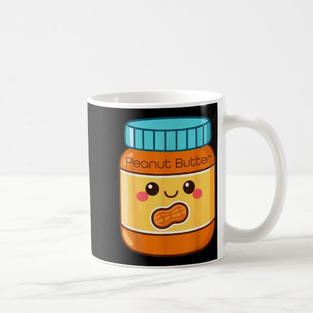 Peanut Butter Shirt Adult Men Women Kids Jelly Cos Coffee Mug (Right)