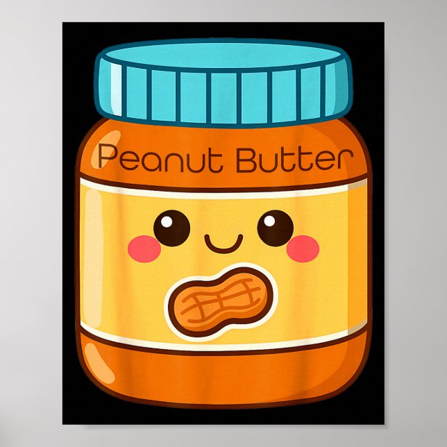 Peanut Butter Shirt Adult Men Women Kids Jelly Cos Poster (Front)