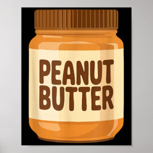 Peanut Butter Shirt Adult Men Women Kids Jelly Cos Poster