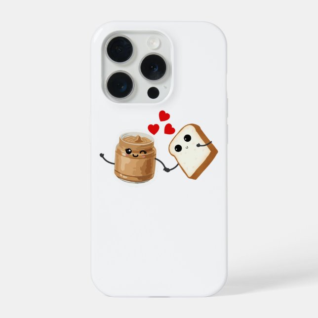 Peanut butter to my toast iPhone 15 Plus Case (Back)