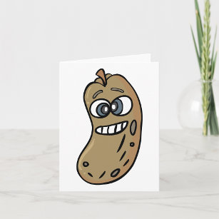 Peanut Face Card