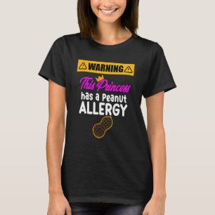 Peanut Food Allergy Awareness Month Teal Ribbon Gr T-Shirt