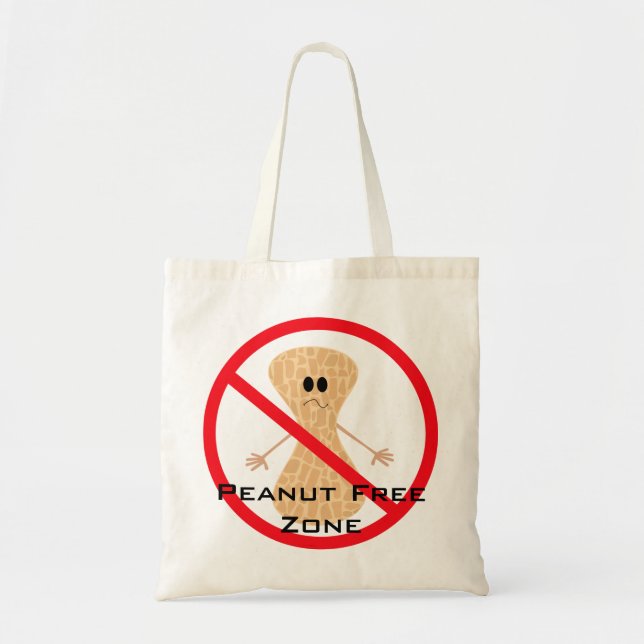 Peanut Free Allergy Bag (Front)