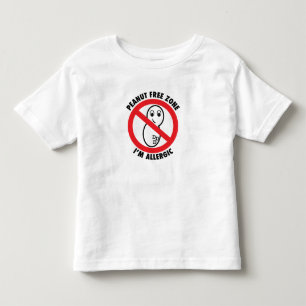 Peanut Free Zone Toddler T-Shirt