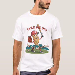 Peanut Goes to the Ballgame  T-Shirt
