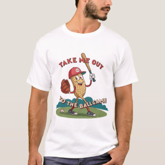 Peanut Goes to the Ballgame  T-Shirt