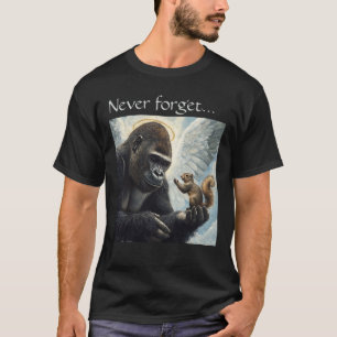 Peanut the Squirrel and Harambe Never Forget  T-Shirt