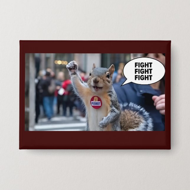 Peanut the Squirrel Funny Conservative Christmas (Front)
