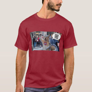 Peanut the Squirrel Funny Conservative Christmas T-Shirt