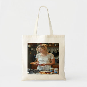 Peanutbutter and Jelly Sandwich Custom Tote Bag