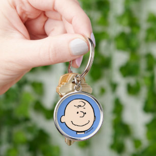 Peanuts   A Charlie Brown Smile Key Ring