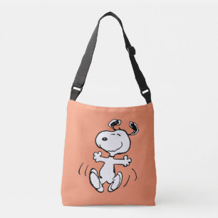 Peanuts   A Snoopy Happy Dance Crossbody Bag