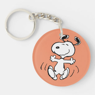 Peanuts   A Snoopy Happy Dance Key Ring