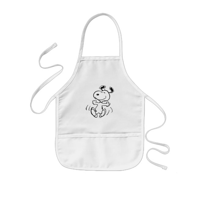 Peanuts | A Snoopy Happy Dance Kids Apron (Front)