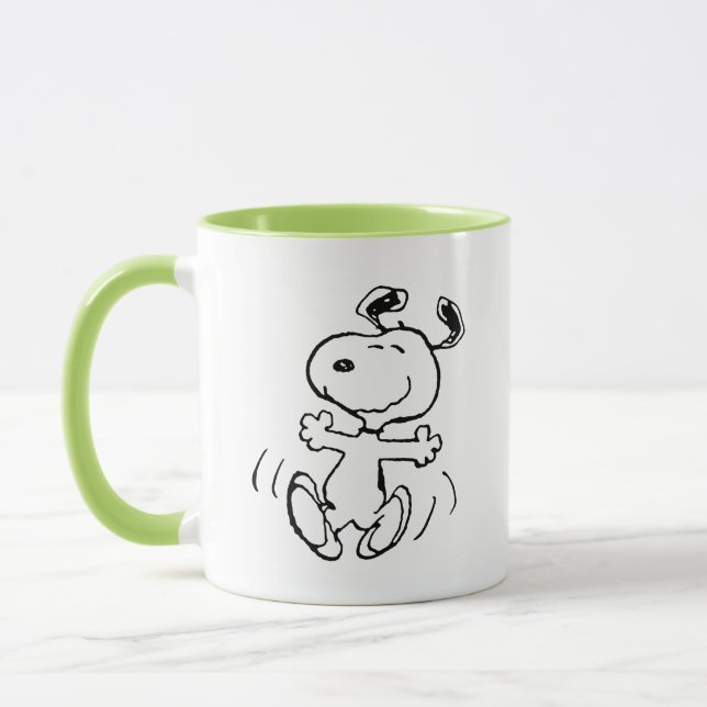 Peanuts | A Snoopy Happy Dance Mug (Left)