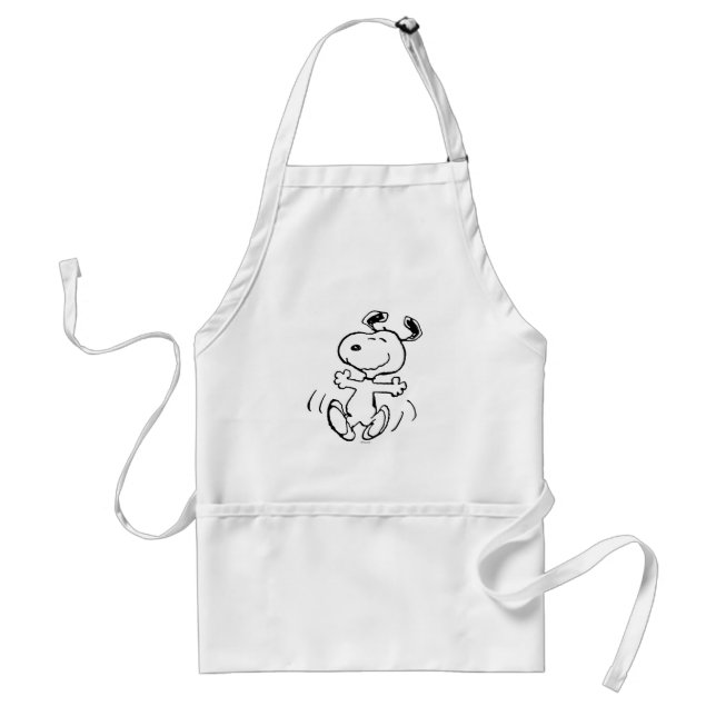 Peanuts | A Snoopy Happy Dance Standard Apron (Front)