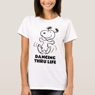 Peanuts   A Snoopy Happy Dance T-Shirt