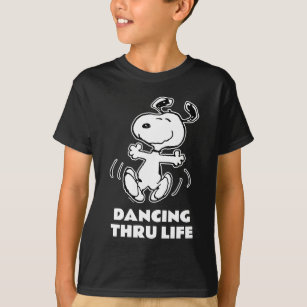 Peanuts   A Snoopy Happy Dance T-Shirt