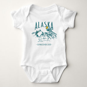 Peanuts   Alaska The Last Frontier Baby Bodysuit
