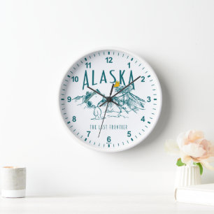 Peanuts   Alaska The Last Frontier Clock
