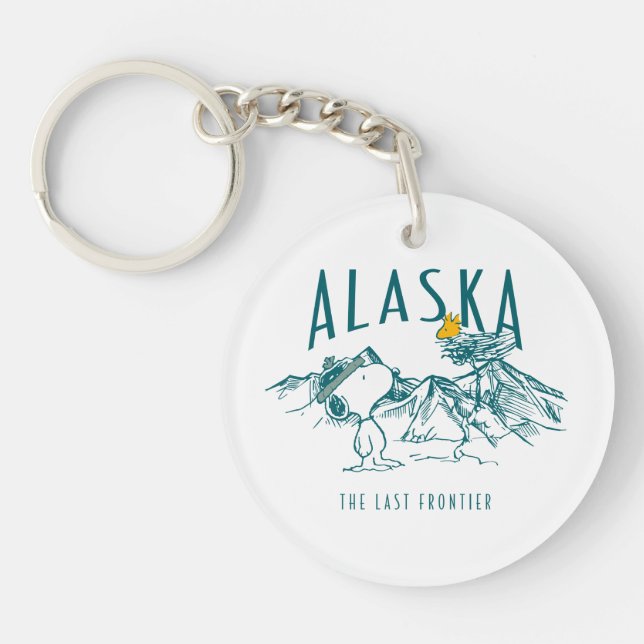 Peanuts | Alaska The Last Frontier Key Ring (Front)