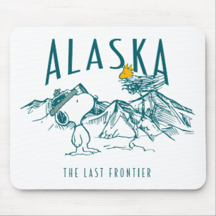 Peanuts   Alaska The Last Frontier Mouse Pad