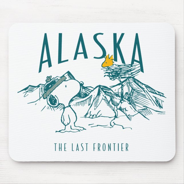 Peanuts | Alaska The Last Frontier Mouse Pad (Front)