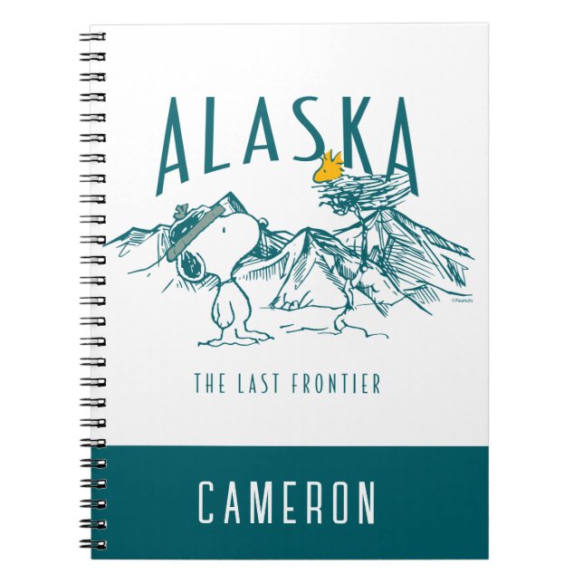 Peanuts | Alaska The Last Frontier Notebook (Front)
