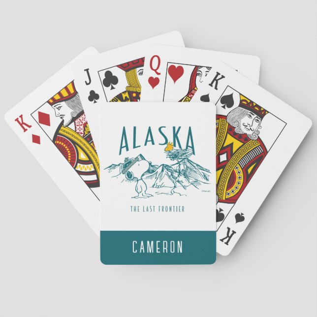 Peanuts | Alaska The Last Frontier Playing Cards (Back)