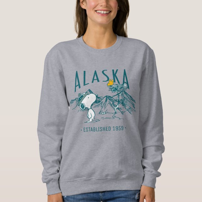 Peanuts | Alaska The Last Frontier Sweatshirt (Front)