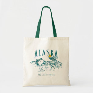 Peanuts   Alaska The Last Frontier Tote Bag