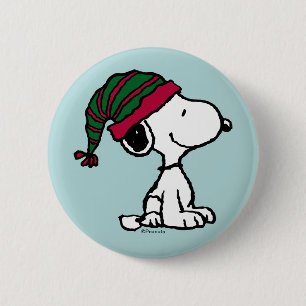 Peanuts   All The Trimmings 6 Cm Round Badge