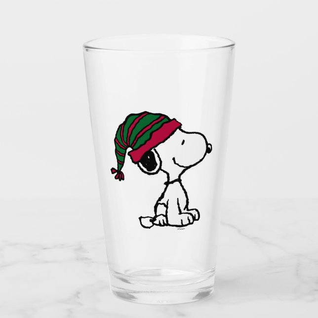 Peanuts | All The Trimmings Glass (Front)